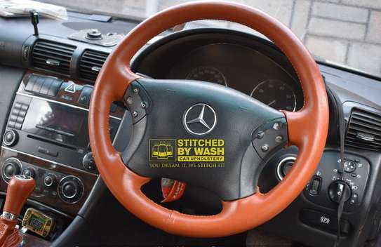 Mercedes seat covers, steering, floor upholstery image 5