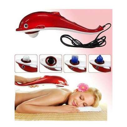Electric Dolphin Massager red colour image 2