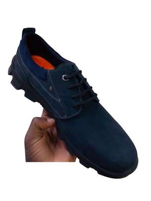 Navy Blue Premium Leather Quality Caterpillar Boots image 2