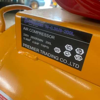 Air compressor 200L  2in1 Petrol+Electric image 3