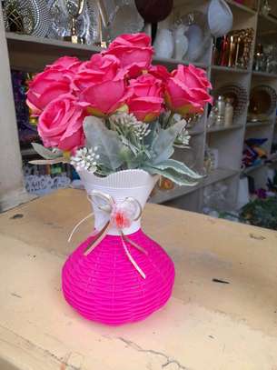 Artificial flowers&vases image 3