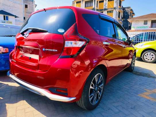 Nissan note E power red wine 2017 image 14