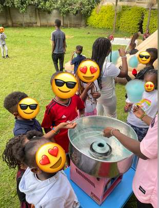 Bouncy castles,face painting,mascots,clowns,cotton candy image 3