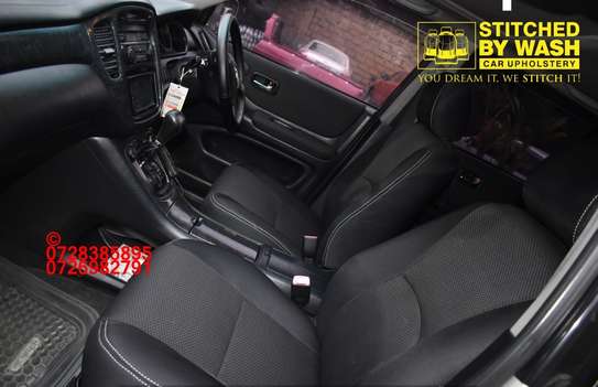 Toyota Kluger Fabric seat covers image 7