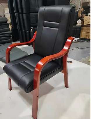 office Chair : Traditional Style Office Leather Chair image 3