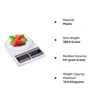 Kitchen Electronic Scales Food image 1