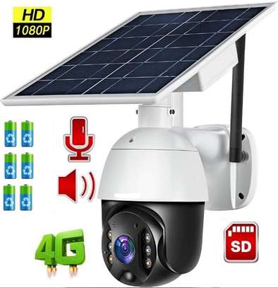 Simcard Solar PTZ CCTV Camera image 1