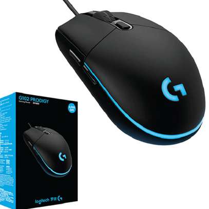 Logitech Optical Gaming Mouse G102 Prodigy - Black image 1
