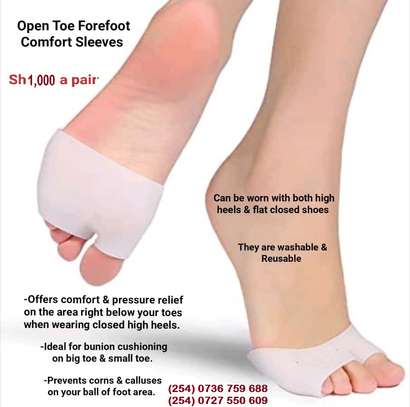 Open toe forefoot sleeve image 1