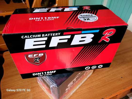 EFB din 110 car battery best for Germany vehicles image 2