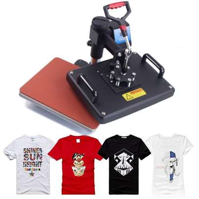 8 in 1 Heat Press Machine T shirt Heat Transfer Printer image 2