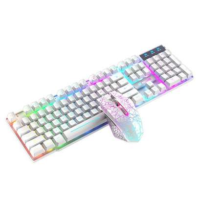 T3 Wireless Gaming Lighted Keyboard And Mouse Set image 1