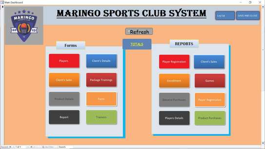 MARINGO SPORTS CLUB SYSTEM image 1