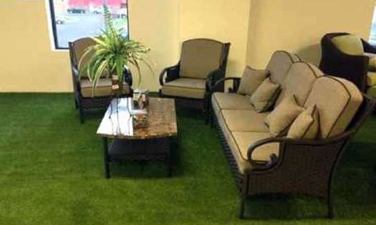 An outstanding home balcony on Artificial Grass Carpet image 3