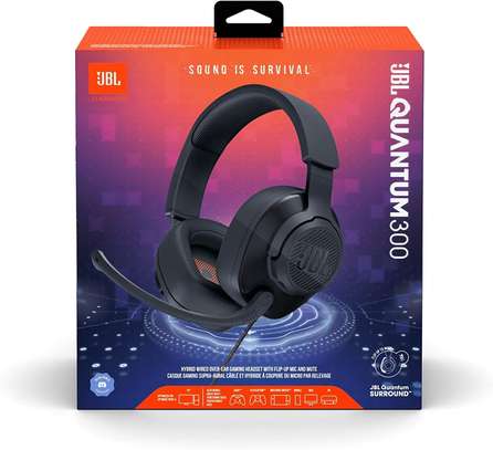 JBL Quantum 300 - Wired Over-Ear Gaming Headphones image 4
