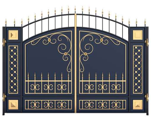 Modern Steel Gate Double Door image 3