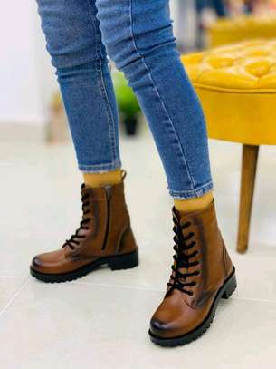 Ladies leather boots restocked image 2