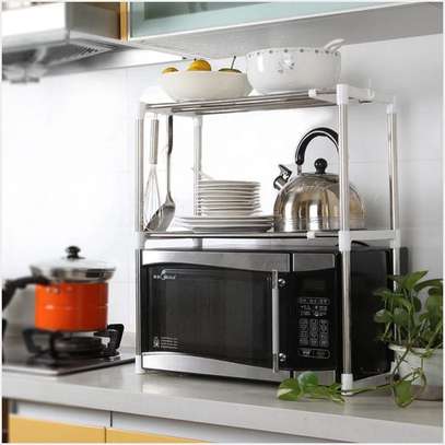 Adjustable Multifunctional Microwave stand image 2