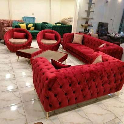Tufted sofa/luxurious sofa image 1