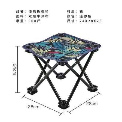 Canvas foldable portable stool/pbz image 4