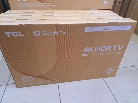 50P635 TCL 50 Inch ANDROID 4K TV P635 GOOGLE image 1