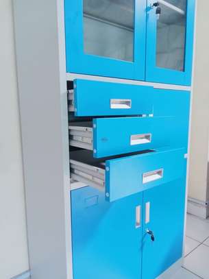 Metal Office Cabinet – 3-Drawer Steel Filing Storage image 4