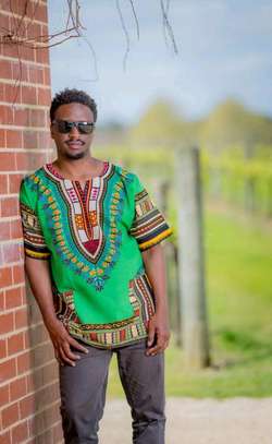 Traditional dashiki shirts image 2