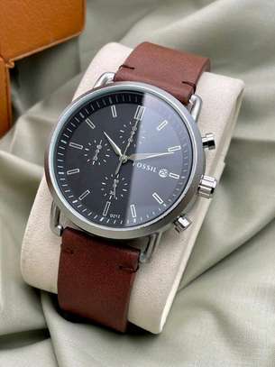 Fossil wrist watch for men image 3