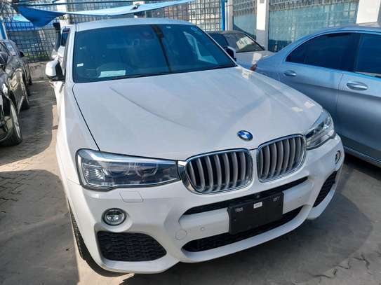 BMW X4 Petrol 2016 white image 1