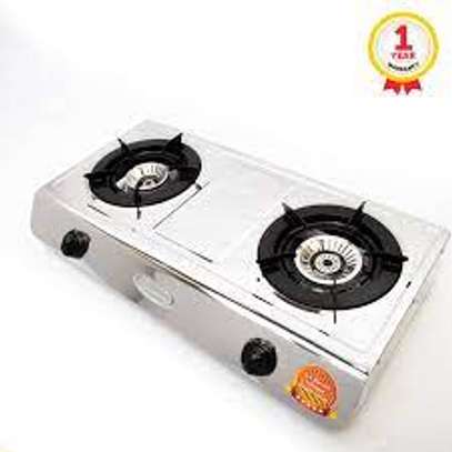 RAMTONS GAS COOKER 2 BURNER STAINLESS STEEL image 4