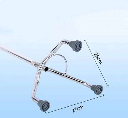 tripod walking stick adjustable height image 3