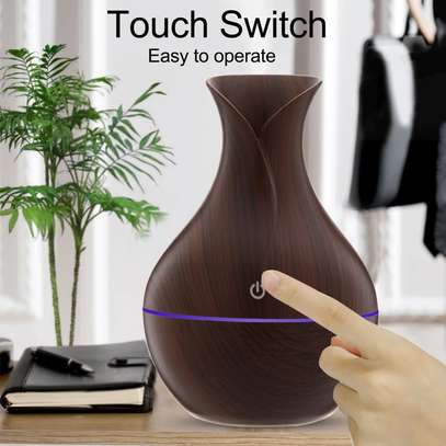 Wood Grain Humidifier Aromatherapy Scent Diffuser image 1