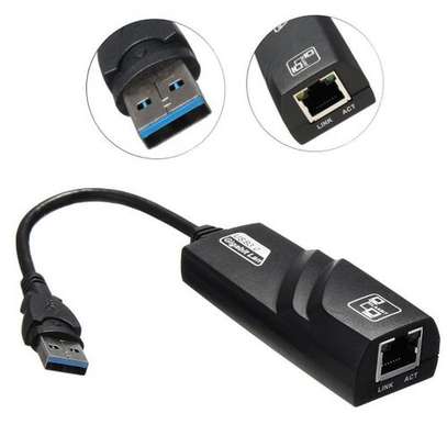 USB to Ethernet Adapter, USB 3.0 to Gigabit ethernet image 2