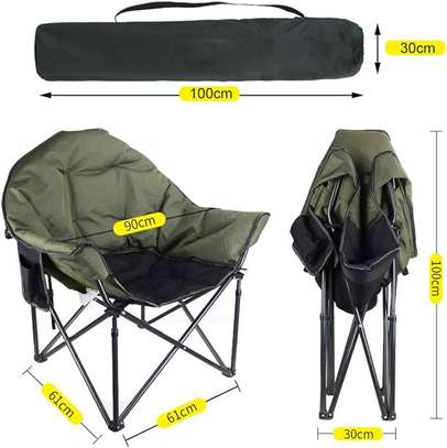 Heavy duty portable camping chairs image 2