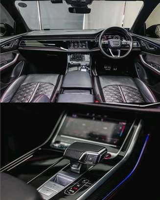Audi Q8RS 2022 Black Model Sunroof image 9