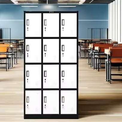Office Cabinet:  9-Individual Lockers for Office Storage image 6