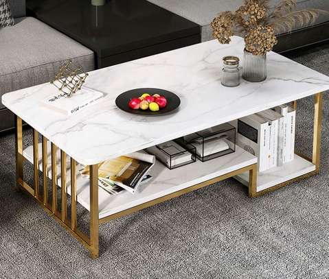 Coffee Table; Black White Coffee Table in Ogembo image 2