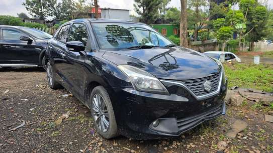 Suzuki Baleno black color fully loaded 2018 model image 2