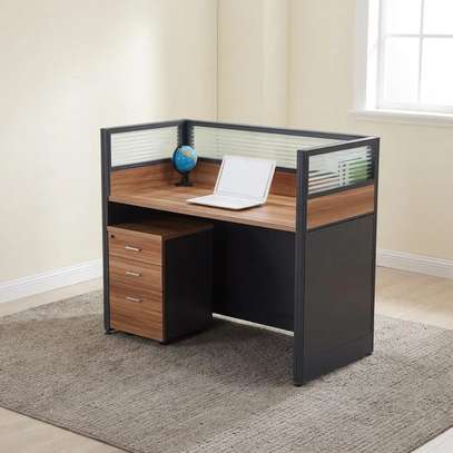 1-Way Modular Office Workstation image 4