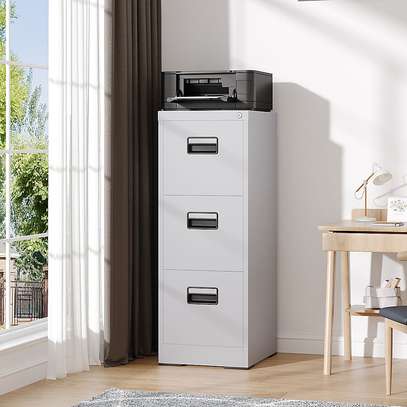 Compact 3-Drawer Filing Cabinet image 9
