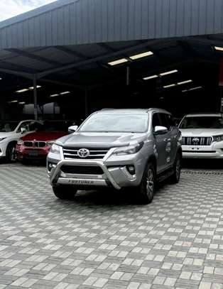 Toyota Fortuner Silver SUV with Bull Bar image 6