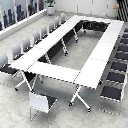 Foldable Training Room Tables - 120cm x 60cm image 4