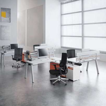 Office Chair; Ergonomic Fabric Office Seat image 2