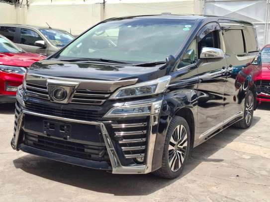 Toyota Vellfire Black Exacutive 2018 image 2