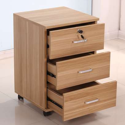 Office Cabinet: 3 Drawer Brown Office Cabinet In Tabaka image 11