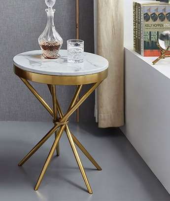 Coffee Table : Simple Iron Living Room Coffee Table image 3