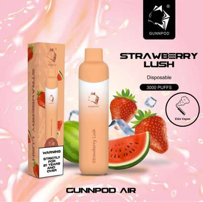 Gunnpod Air 3000 Puffs Rechargeable Vape - Strawberry Lush image 1