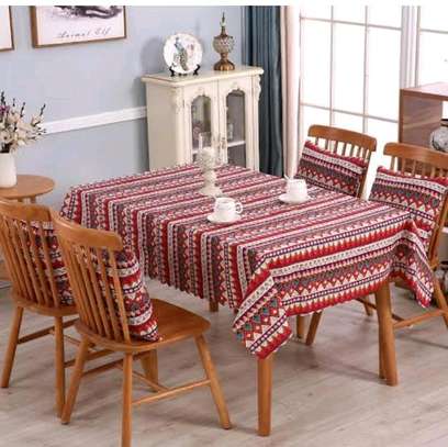 *Geometric Pattern Dining table covers image 4