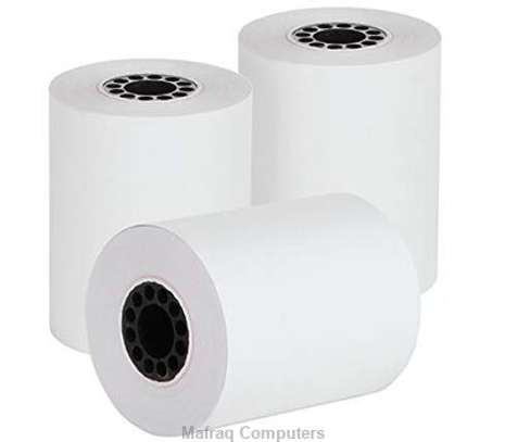 POS PRINTER THERMAL PAPER ROLLS, THICKNESS: 80-120 GSM image 1