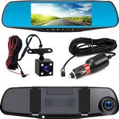 2 Channel Car Drive Mirror Dashboard Camera image 2